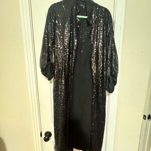 Dance & Marvel Black Sequin Jacket